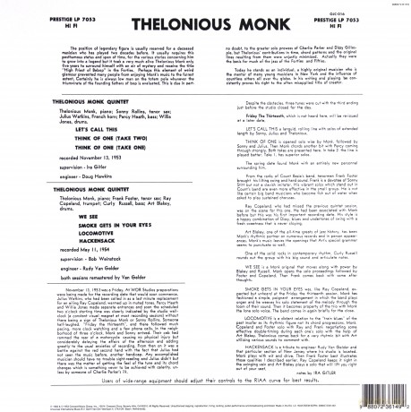 Thelonious Monk: Monk [Winyl]