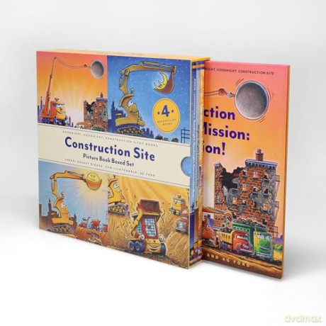 Construction Site Picture Book Boxed Set: Goodnight, Goodnight, Construction Site - Sherri Duskey Rinker [KSIĄŻKA]