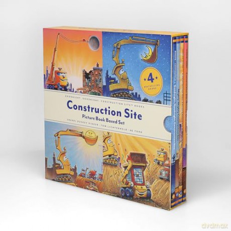 Construction Site Picture Book Boxed Set: Goodnight, Goodnight, Construction Site - Sherri Duskey Rinker [KSIĄŻKA]
