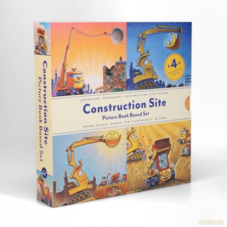 Construction Site Picture Book Boxed Set: Goodnight, Goodnight, Construction Site - Sherri Duskey Rinker [KSIĄŻKA]