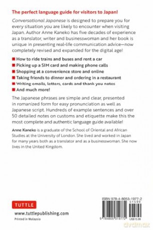 Conversational Japanese: A Practical Communication Guide for Visitors to Japan - Anne Kaneko [KSIĄŻKA]