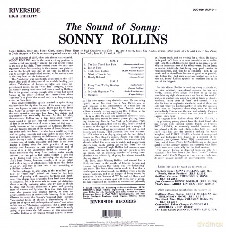 Sonny Rollins: The Sound Of Sonny [Winyl]