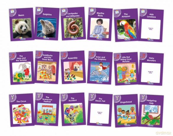 Core Purple Readers Complete Set (18 Books): in Precursive Letters (British English Edition) - Sara Wernham [KSIĄŻKA]