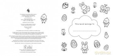 Cosy Cute Hop into Easter: A cute spring-themed cozy colouring book for tweens, teens and adults! The perfect gift for fans of Coco Wyo and TikTok colouring - Farshore [KSIĄŻKA]