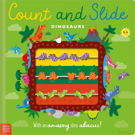 Count and Slide Dinosaurs - Elena Rodgers [KSIĄŻKA]