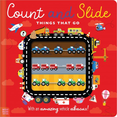 Count and Slide Things That Go - Christie Hainsby [KSIĄŻKA]