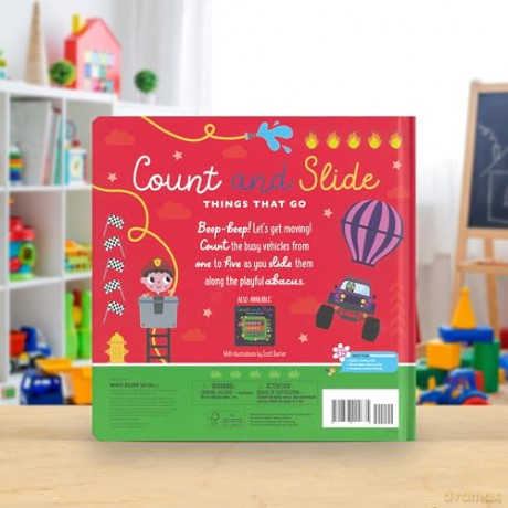Count and Slide Things That Go - Christie Hainsby [KSIĄŻKA]