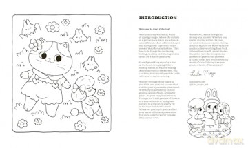 Cozy Coloring: Self-Care: 50 super cute and calm animal scenes to color in - Lulu Mayo [KSIĄŻKA]