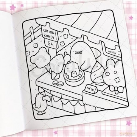 Cozy Days: A cute and comfy colouring book for all ages (Coco Wyo) - Coco Wyo [KSIĄŻKA]