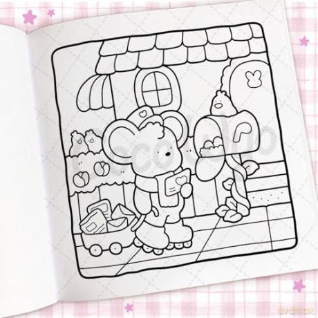 Cozy Days: A cute and comfy colouring book for all ages (Coco Wyo) - Coco Wyo [KSIĄŻKA]