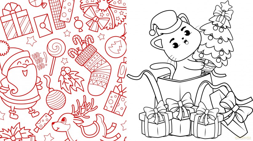 Cozycore Christmas Colouring Book: Celebrate the Season with Everything Cute and Cosy! (Chartwell Coloring Books) - Editors of Chartwell Books [KSIĄŻKA]