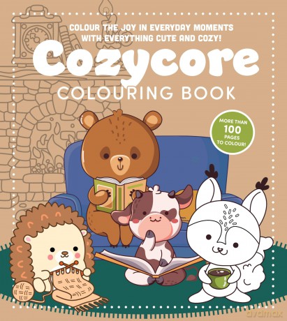 Cozycore Colouring Book: Colour the Joy in Everyday Moments with Everything Cute and Cosy! (Chartwell Coloring Books) - Editors of Chartwell Books [KSIĄŻKA]