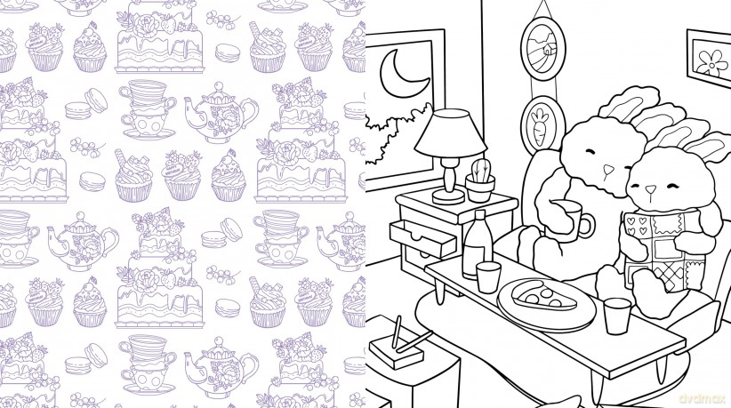 Cozycore Colouring Book: Colour the Joy in Everyday Moments with Everything Cute and Cosy! (Chartwell Coloring Books) - Editors of Chartwell Books [KSIĄŻKA]