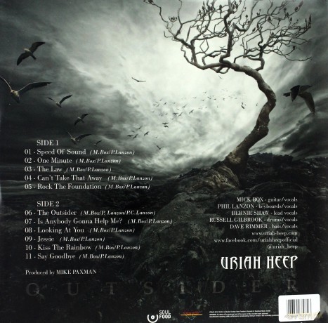 Uriah Heep: Outsider White [Winyl]