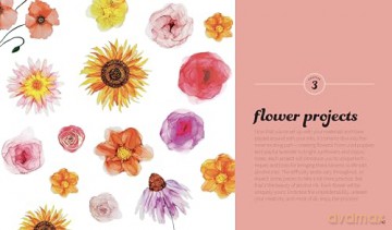 Creative Alcohol Ink Flowers: A Step-by-Step Guide to 20 Stunning Floral Designs (Art for Modern Makers) - Anne Roos Smink [KSIĄŻKA]