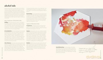Creative Alcohol Ink Flowers: A Step-by-Step Guide to 20 Stunning Floral Designs (Art for Modern Makers) - Anne Roos Smink [KSIĄŻKA]