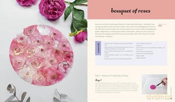 Creative Alcohol Ink Flowers: A Step-by-Step Guide to 20 Stunning Floral Designs (Art for Modern Makers) - Anne Roos Smink [KSIĄŻKA]