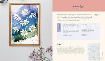 Creative Alcohol Ink Flowers: A Step-by-Step Guide to 20 Stunning Floral Designs (Art for Modern Makers) - Anne Roos Smink [KSIĄŻKA]