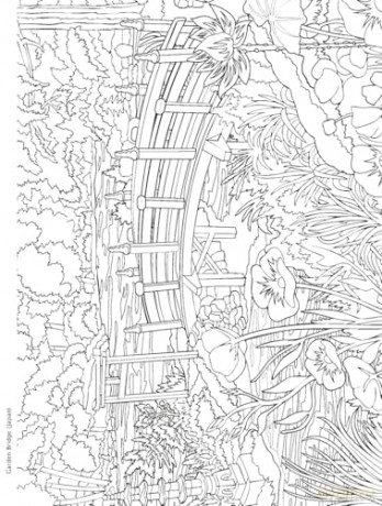 Creative Haven Bridges Coloring Book - George Toufexis [KSIĄŻKA]