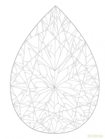 Creative Haven Gemstones Color by Number - Tetiana Samoilenko [KSIĄŻKA]