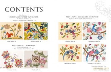 Crewelwork Then and Now: Exploring traditional designs and contemporary stitching - Hazel Blomkamp [KSIĄŻKA]