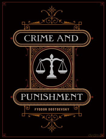 Crime and Punishment: by Fyodor Dostoyevsky (Chartwell Deluxe Editions) - Fyodor Dostoyevsky [KSIĄŻKA]
