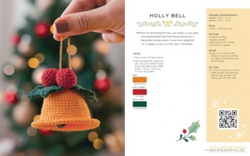 Crochet Amigurumi for the Holidays: 20 FESTIVE CHRISTMAS CROCHET PATTERNS FOR GIFTS, DECORATION AND MORE - Bianca Santos [KSIĄŻKA]