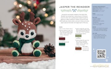 Crochet Amigurumi for the Holidays: 20 FESTIVE CHRISTMAS CROCHET PATTERNS FOR GIFTS, DECORATION AND MORE - Bianca Santos [KSIĄŻKA]