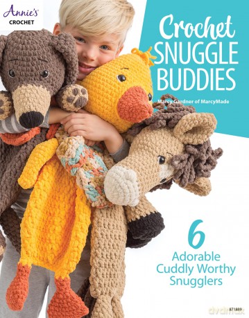 Crochet Snuggle Buddies: 6 Adorable cuddly worthy snugglers (Annie's Crochet) - Marcy Gardner [KSIĄŻKA]