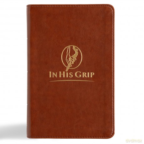 CSB In His Grip Golfer's Bible, Brown LeatherTouch - CSB Bibles by Holman [KSIĄŻKA]