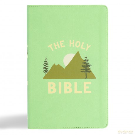 CSB Kids Bible, Anglicised Edition, Light Green LeatherTouch - CSB Bibles by Holman [KSIĄŻKA]