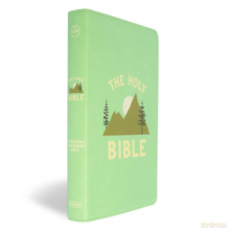 CSB Kids Bible, Anglicised Edition, Light Green LeatherTouch - CSB Bibles by Holman [KSIĄŻKA]
