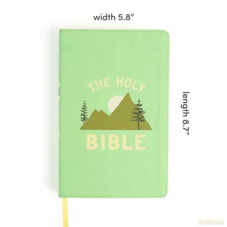 CSB Kids Bible, Anglicised Edition, Light Green LeatherTouch - CSB Bibles by Holman [KSIĄŻKA]