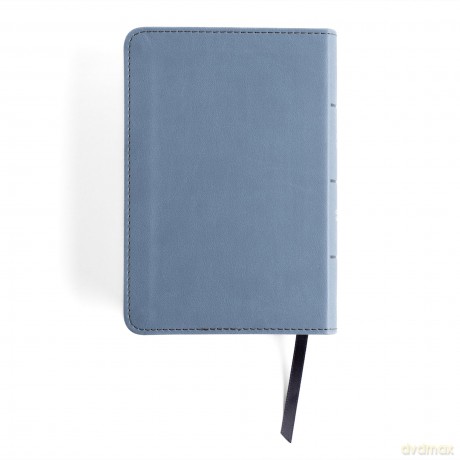 CSB Large Print Compact Reference Bible, Digital Study Edition, Slate LeatherTouch - CSB Bibles by Holman [KSIĄŻKA]