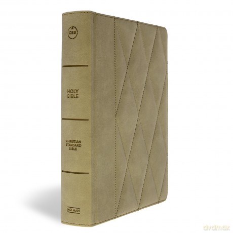 CSB Notetaking Bible, Large Print Edition, Sage Suedesoft LeatherTouch - CSB Bibles by Holman [KSIĄŻKA]