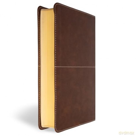CSB Single-Column Personal Size Bible, Digital Study Edition, Brown LeatherTouch - CSB Bibles by Holman [KSIĄŻKA]