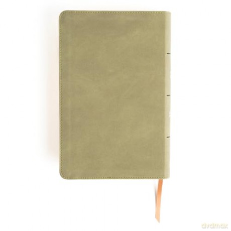 CSB Single-Column Personal Size Bible, Digital Study Edition, Sage SuedeSoft LeatherTouch - CSB Bibles by Holman [KSIĄŻKA]