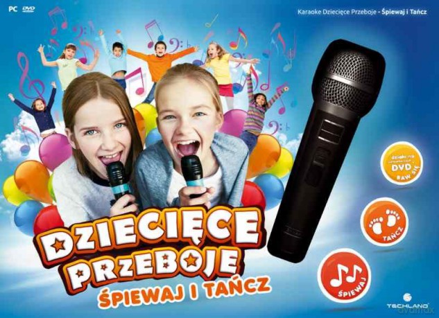 Karaoke Dziecięce Przeboja: Śpiewaj i Tańcz [GRA PC]
