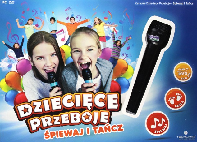 Karaoke Dziecięce Przeboja: Śpiewaj i Tańcz [GRA PC]