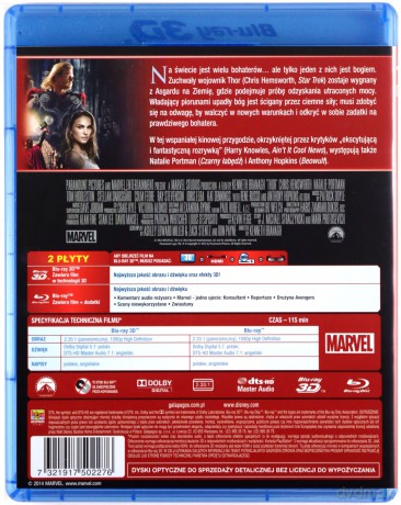Thor [Blu-Ray 3D]+[Blu-Ray]