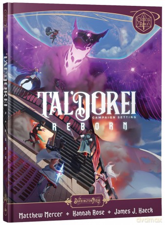 Darrington Press | Tal'Dorei Campaign Setting Reborn Hardcover | 280 Page 5E Sourcebook With New Subclasses Backgrounds Magic Items Monsters Lore | Critical Role RPG Book | 1+ Players - Matthew Mercer [KSIĄŻKA]