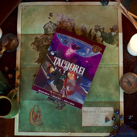 Darrington Press | Tal'Dorei Campaign Setting Reborn Hardcover | 280 Page 5E Sourcebook With New Subclasses Backgrounds Magic Items Monsters Lore | Critical Role RPG Book | 1+ Players - Matthew Mercer [KSIĄŻKA]