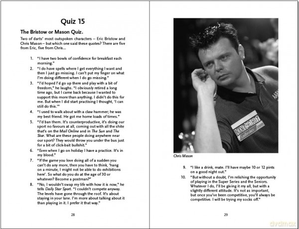 Darts Master: The Official PDC Quiz Book - David Clayton [KSIĄŻKA]
