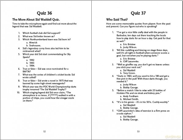 Darts Master: The Official PDC Quiz Book - David Clayton [KSIĄŻKA]