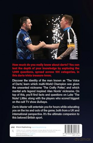 Darts Master: The Official PDC Quiz Book - David Clayton [KSIĄŻKA]