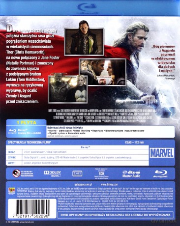 Thor: Mroczny Świat [Blu-Ray]