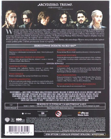 Gra o tron sezon 3 edycja specjalna (digipack) [5Blu-Ray]