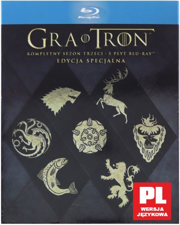 Gra o tron sezon 3 edycja specjalna (digipack) [5Blu-Ray]