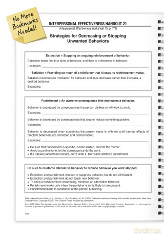 DBT Skills Training Handouts and Worksheets, Revised Edition - Marsha M. Linehan [KSIĄŻKA]