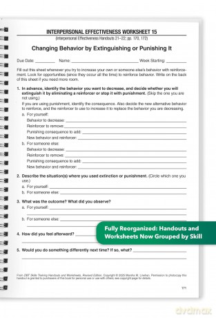 DBT Skills Training Handouts and Worksheets, Revised Edition - Marsha M. Linehan [KSIĄŻKA]